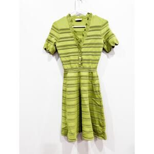 Sandro Fancy Knit Dress Size 36F / US 2-4/ US XS